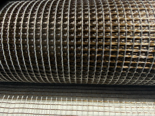 Basalttikuituverkko 110 g/m², polymeeripinnoite, 7x6 mm, leveys 1 m, rulla 50 m²